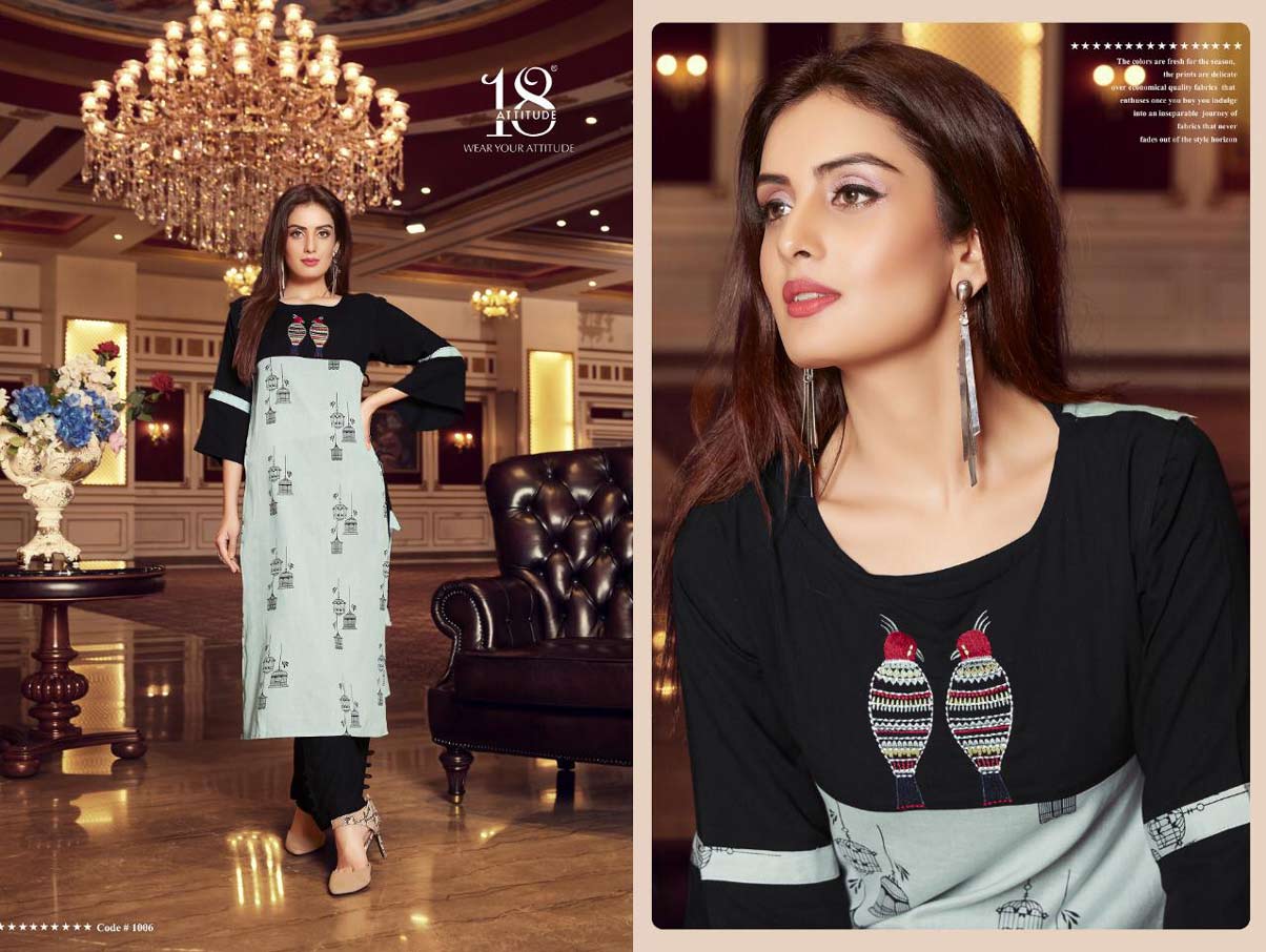 Sho Sha Vol-1 18-Attitude Indo Western Kurtis Set Sho Sha Vol-1 18-Attitude Indo Western Kurtis Set